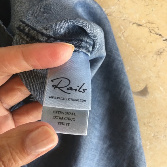 Rails Carter Chambray Shirt - Picture 8 of 8